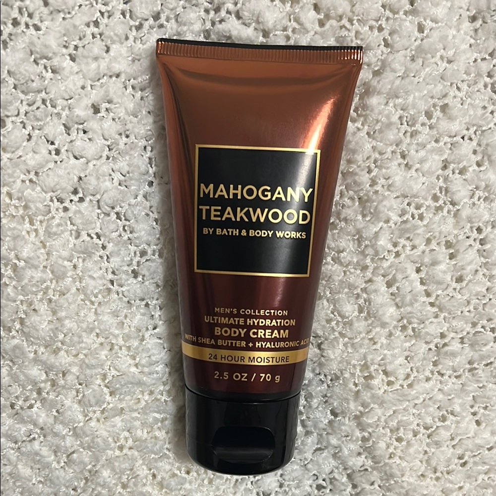 5/$25 item Bath & Body Works Mahogany Teakwood Body Cream - Brown